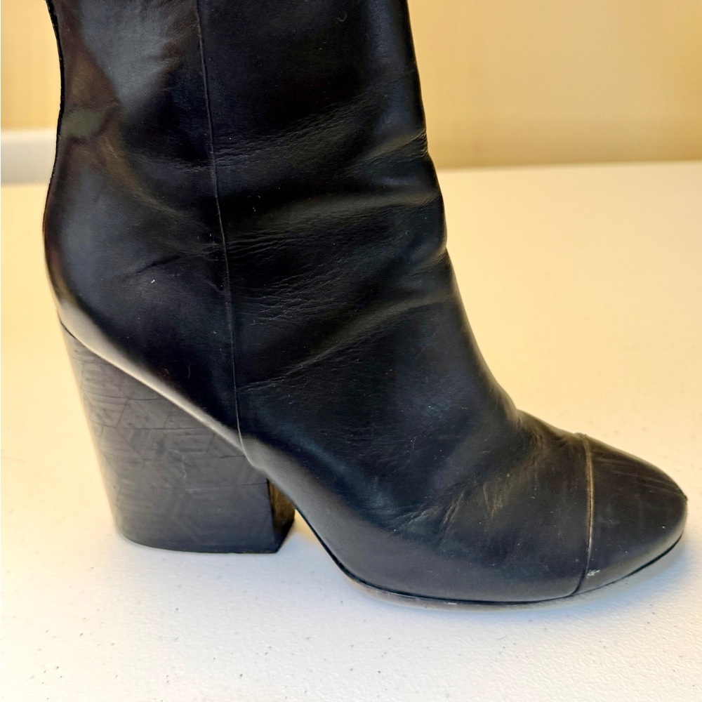 Tory Burch Grove Leather 100mm 4” Block-Heel